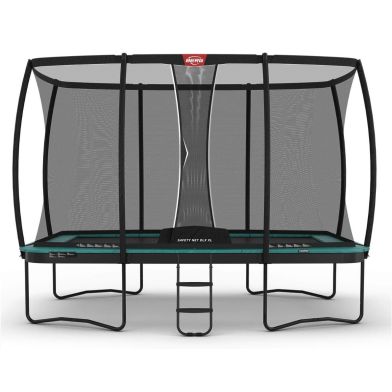 Berg Ultim Champion Regular Trampoline 410 Green + Safety Net Deluxe XL