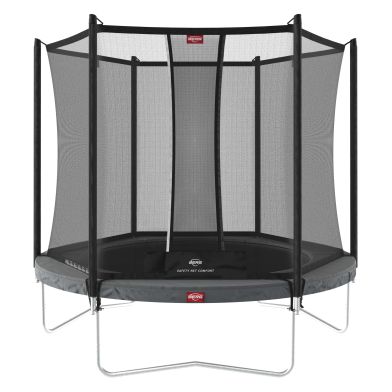 BERG Favorit Regular Trampoline 330 Grijs + Safety Net Comfort