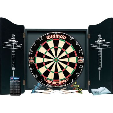 Winmau Pro Dart Kabinet met Dartset