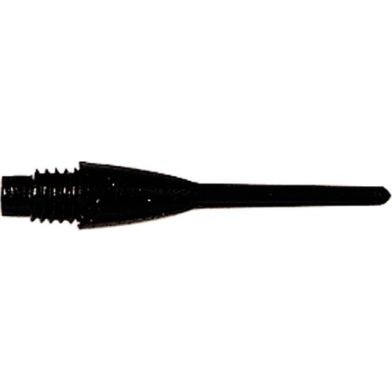Darttips softtip 2 BA zwart (1000st.)