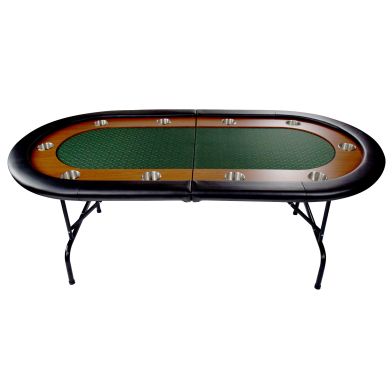 NORTH Foldy Pokertafel Groen 10 Personen