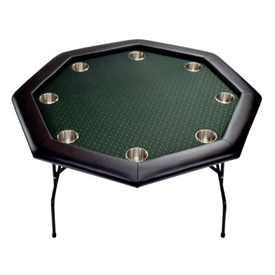 NORTH Octagon Pokertafel Groen 8 Personen