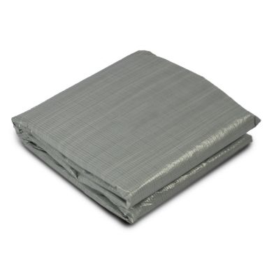 EXIT zwembad grondzeil 380x380cm - grijs