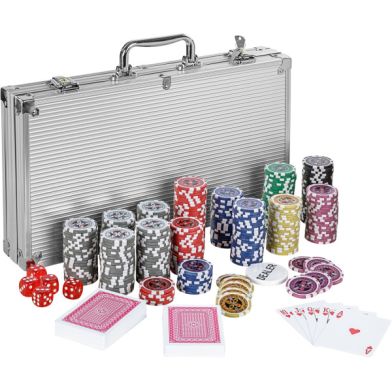 NORTH Pokerset Aluminium Pokerkoffer 300 Chips