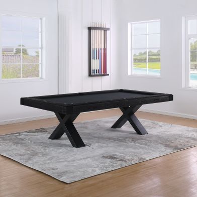Lexor Dinner Xoon Pooltafel 8FT Zwarte Eik