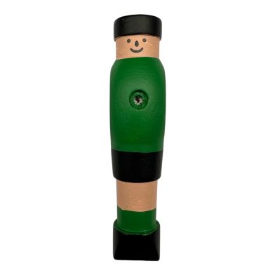 NORTH Voetbaltafelpoppen Groen Set (van 11) Houten 16MM