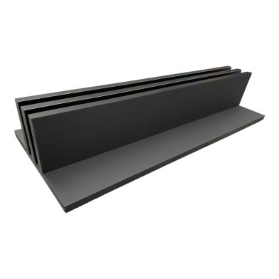 NORTH Afdekplaat Houder Pooltafel Mat Zwart (Voor 2 Tops)
