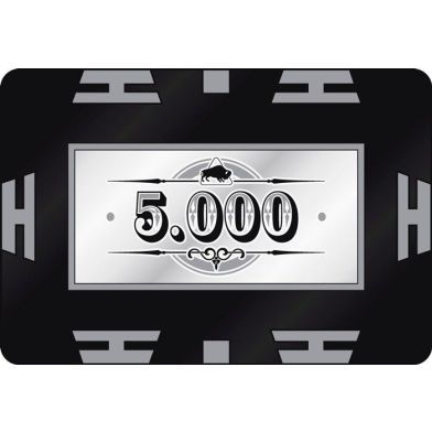 Play Chips Square 5.000 Silver