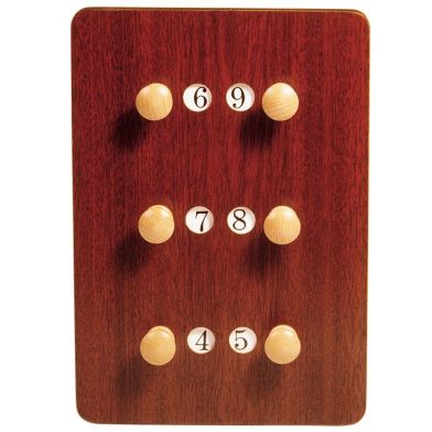 Scorebord Carambole X3 - 24 x 35 cm