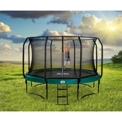Salta First Class Combo Trampoline 427 cm Green