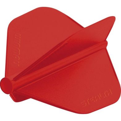 Winmau Stealth standard flights rood 