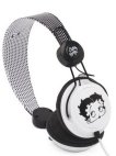BETTYBOOP.STEREO.HEADPHONES.zwart/wit miniatuur
