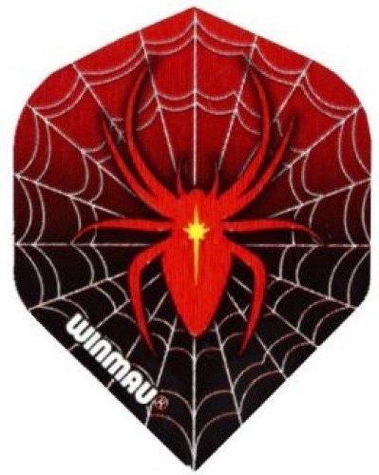 Winmau Mega Standard Red Spider dartvluchten