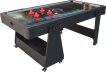 TopTable Twist 2in1 Max Airhockey/Pooltafel Zwart/Zwart 6FT miniatuur