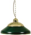 Biljartlamp SOLO 45 cm, koper/groen miniatuur