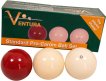 Carambole ballen set Ventura Dark red miniatuur