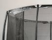 North Explorer Regular Trampoline 430 Round Black + Safety Net miniatuur