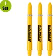Winmau Dart Shafts Nylon Signature - Geel - Short - (1 Set) miniatuur