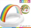 Intex Babyzwembad Regenboogwolk (142X119X84cm) miniatuur