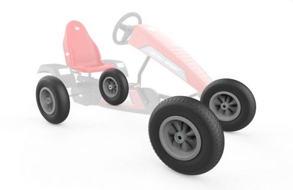 Berg Wiel Golf Grijs 4.80/400-8 compleet