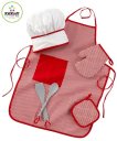 Kidkraft Tasty Treats Chef Accessoireset - Rood miniatuur