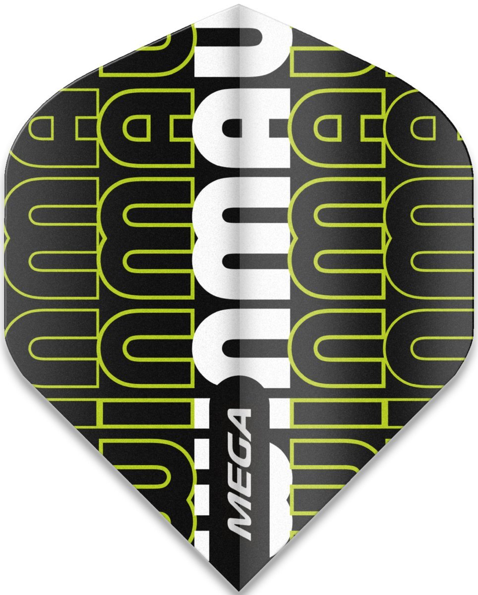 Winmau Mega Standard Winmau Logo Groen dart Flights