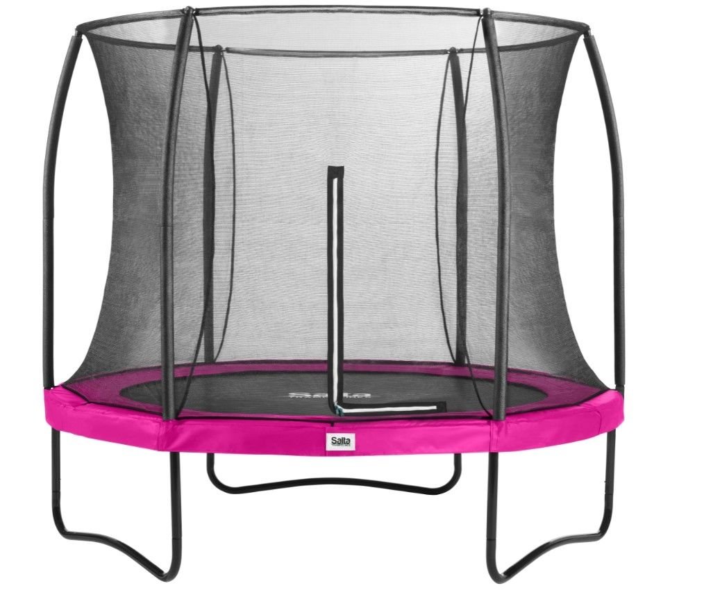 Salta Comfort Edition 213 Roze Trampoline + Veiligheidsnet