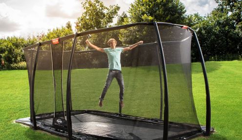 Inbouwtrampoline: Verschil tussen een inground of flatground trampoline