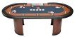 NORTH Nevada Pokertafel Blauw 10 Personen miniatuur