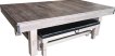 TopTable Dinner Pooltafel Wood Met Banken 7FT miniatuur