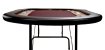 NORTH Foldy Pokertafel Rood 10 Personen miniatuur
