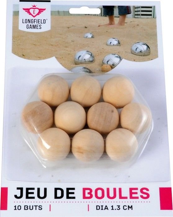 Jeu de Boules Buts Natural 10p