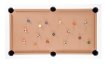 NORTH Essence Pooltafel/Eettafel Zwart/Wit 7FT miniatuur