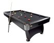 NORTH Gardone Pooltafel Zwart/Zwart 8FT miniatuur