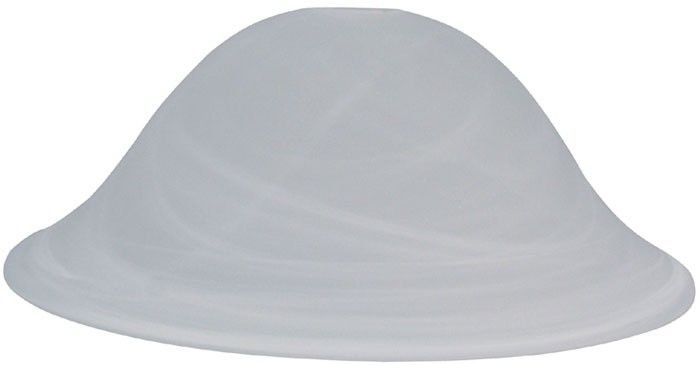 Losse kap biljartlamp 37 cm, glas