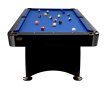 NORTH Gardone Pooltafel Zwart/Blauw 7FT miniatuur