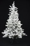 Kunstkerstboom Kingston Flocked PE Hinged 150cm miniatuur