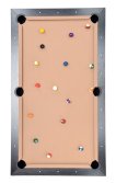 NORTH Essence Pooltafel/Eettafel Wit/Zwart 7FT miniatuur
