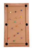 NORTH Essence Pooltafel/Eettafel Zwart/Walnut 7FT miniatuur