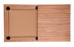 NORTH Essence Pooltafel/Eettafel Zwart/Walnut 7FT miniatuur