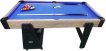 TopTable Twist 2in1 Max Airhockey/Pooltafel Wood/Wit 6FT miniatuur