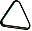 Triangel Snooker 52.4mm plastic zwart miniatuur