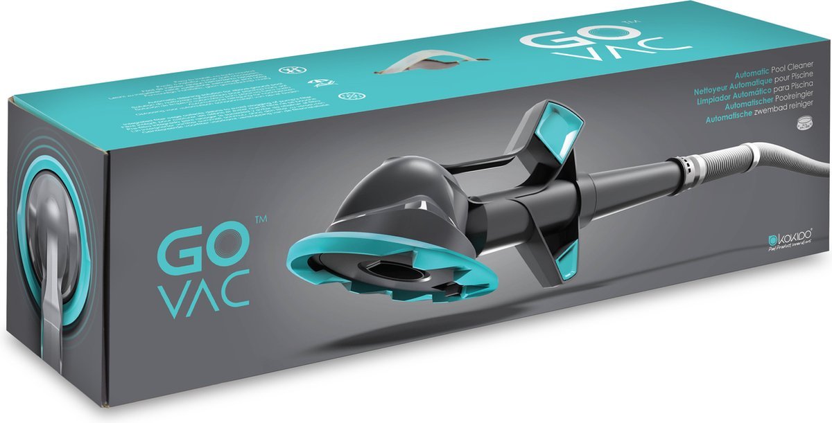 Kokido - Go Vac - Zwembadstofzuiger voor 3m³/u - Pomp aansluiting