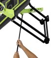 EXIT Galaxy Basketbalbord Voor Muurmontage Met Dunkring - Black Edition miniatuur