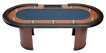 NORTH Nevada Pokertafel Blauw 10 Personen miniatuur