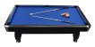 NORTH Gardone Pooltafel Zwart/Blauw 7FT miniatuur