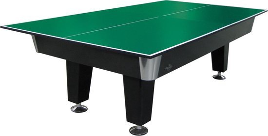 Tafeltennis top voor pooltafels groen