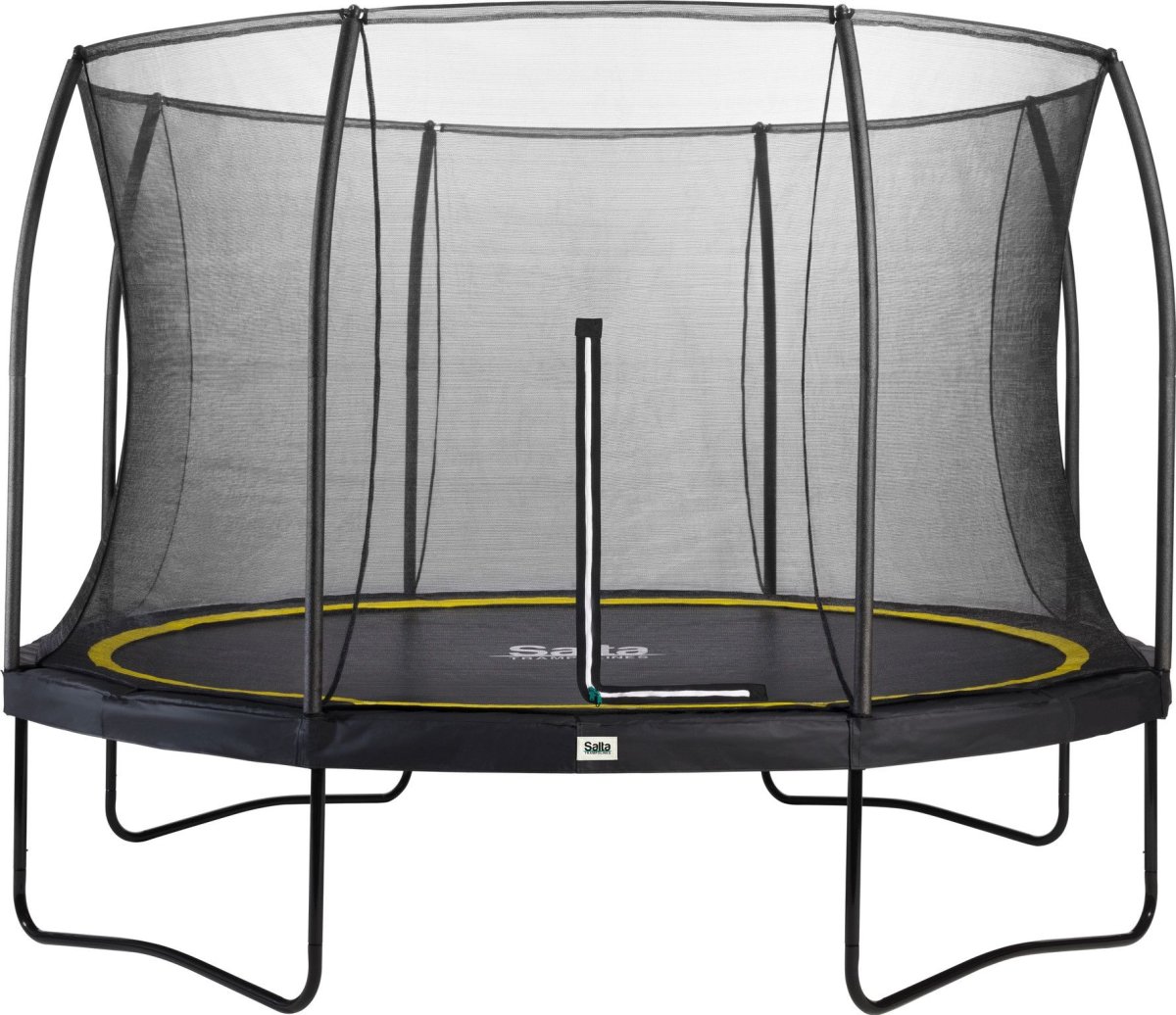 Salta Comfort Edition 366 Zwart Trampoline + Veiligheidsnet