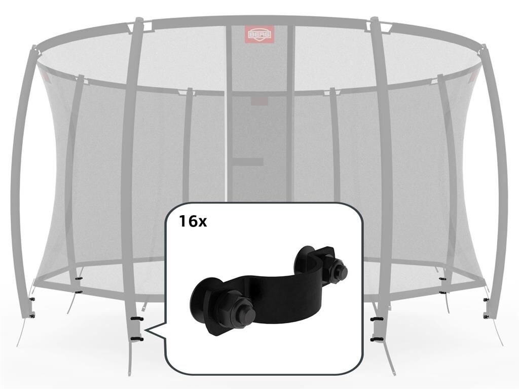Berg Safety Net Deluxe - Fasteners for 8 poles