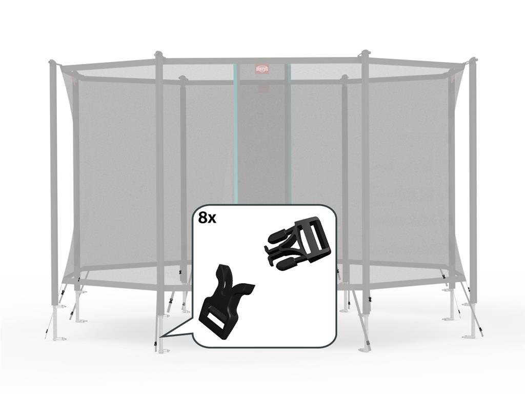 Berg Safety Net - Klikgespen (8x)
